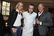 Anke Kolonko, Stefan Gabányi, Martin Kolonko (Foto: BrauerPhotos/S.Brauer für Moet Hennessy)